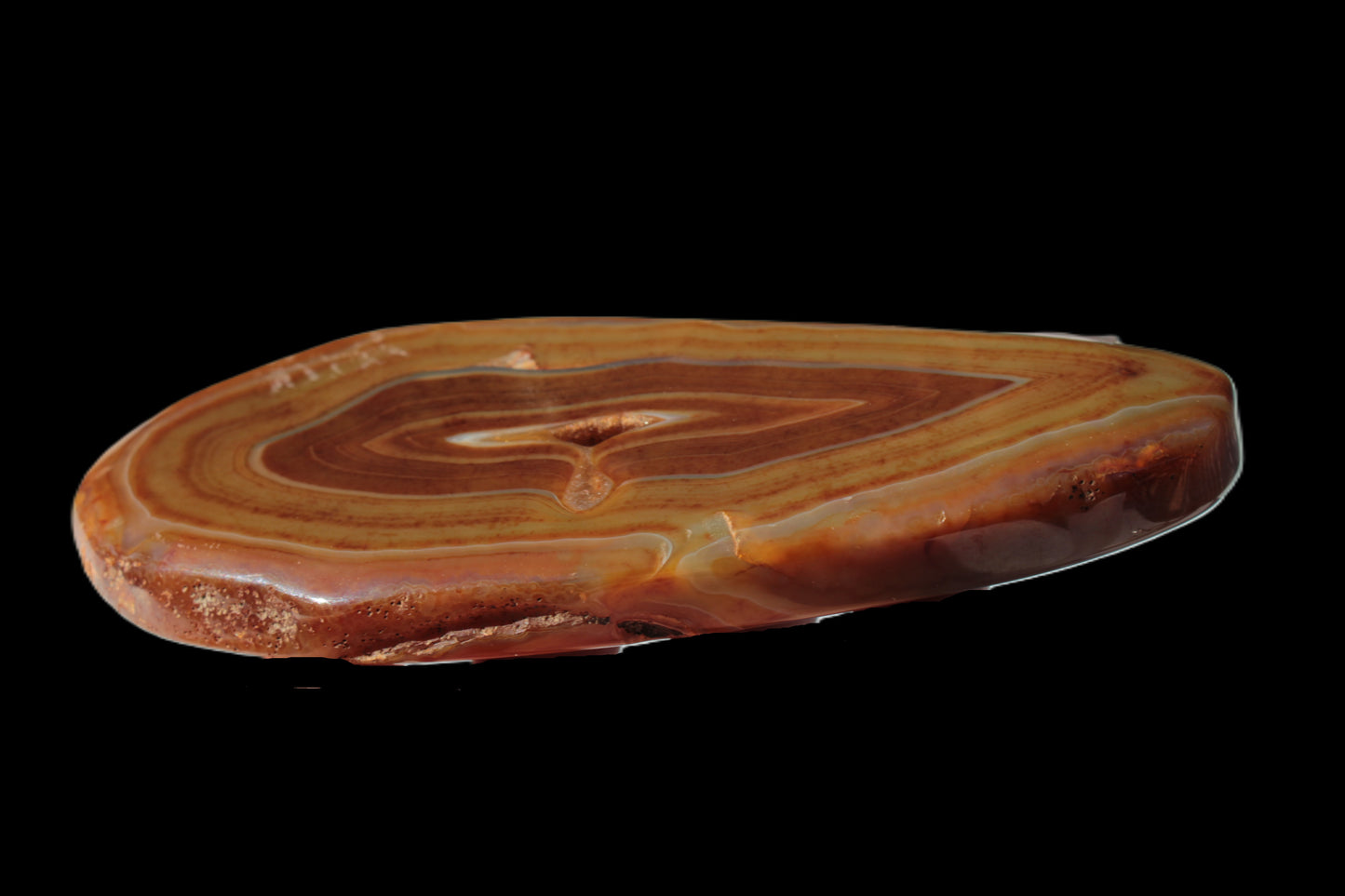 Agate banded slice 403g Rocks and Things