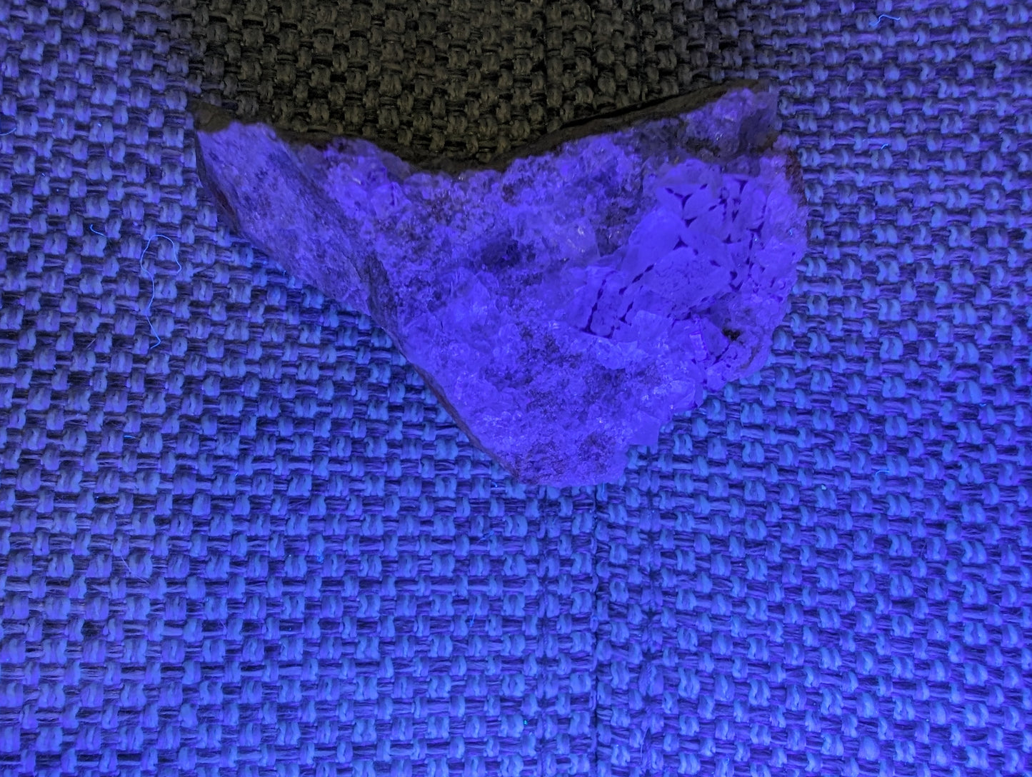 Purple cubic Fluorite cluster 100g