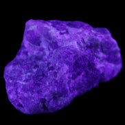 Pink Tourmaline with Quartz 67g in UV light - Rocks and Things Store