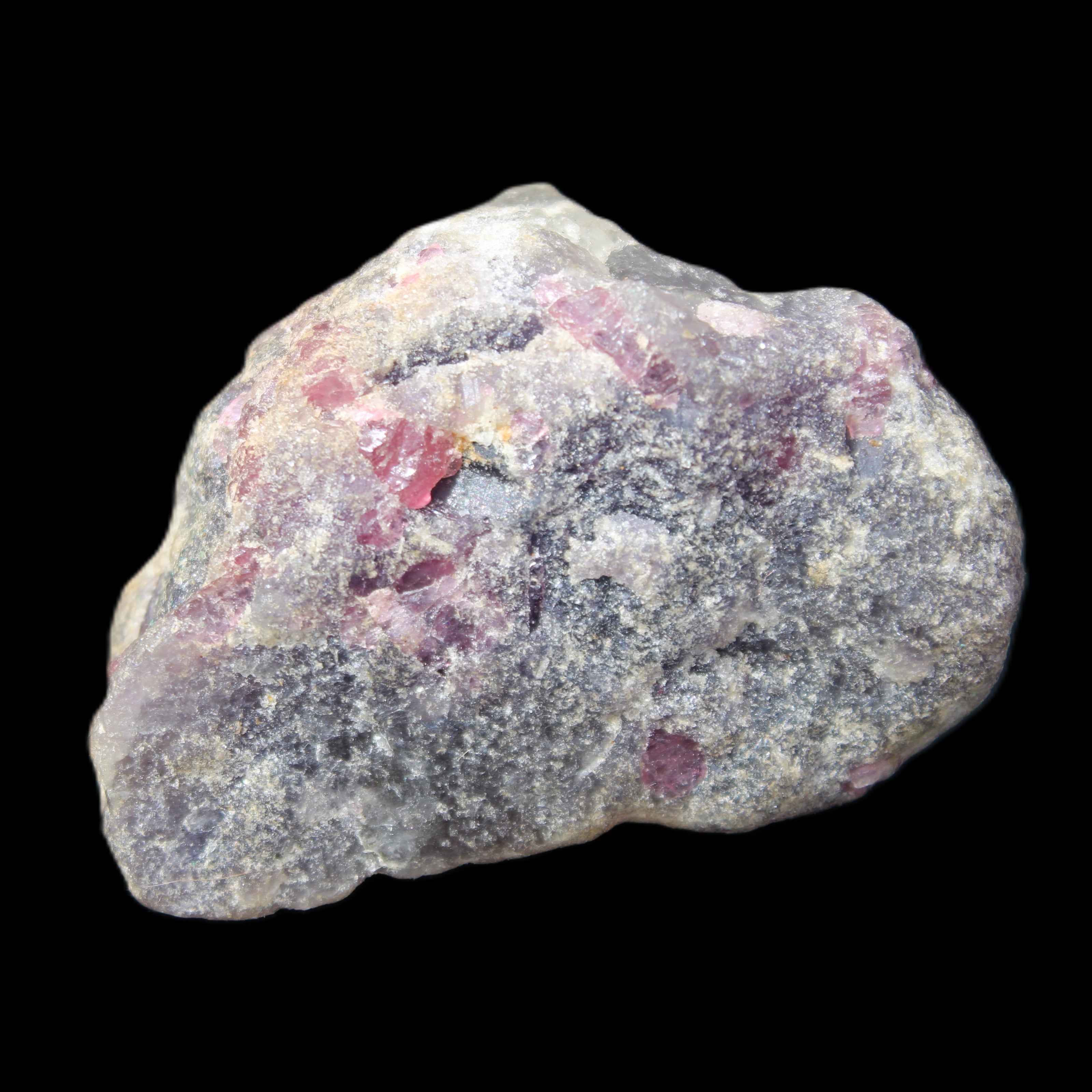 Pink Tourmaline with Quartz 67g in sunlight - Rocks and Things Store