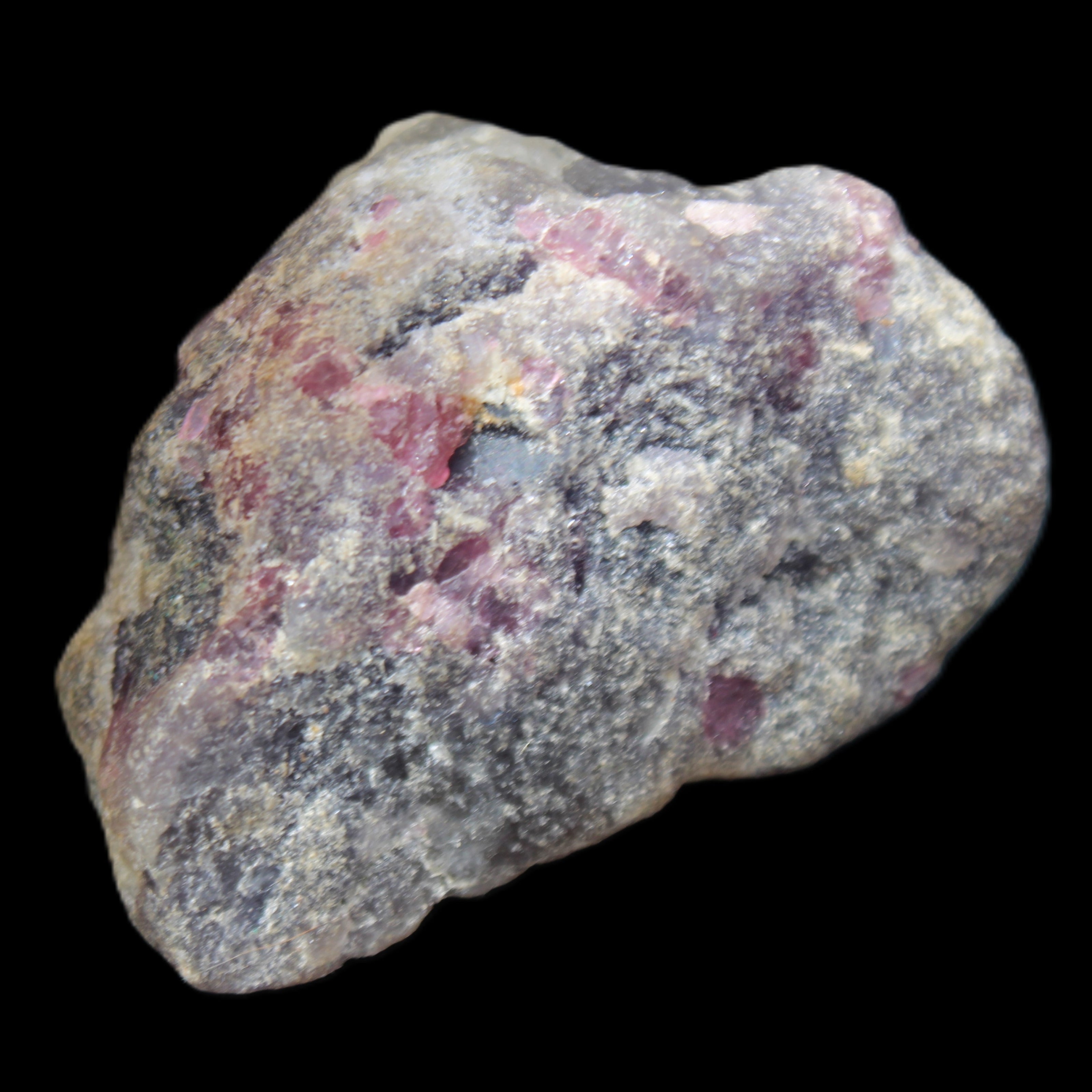 Pink Tourmaline with Quartz 67g in sunlight - Rocks and Things Store