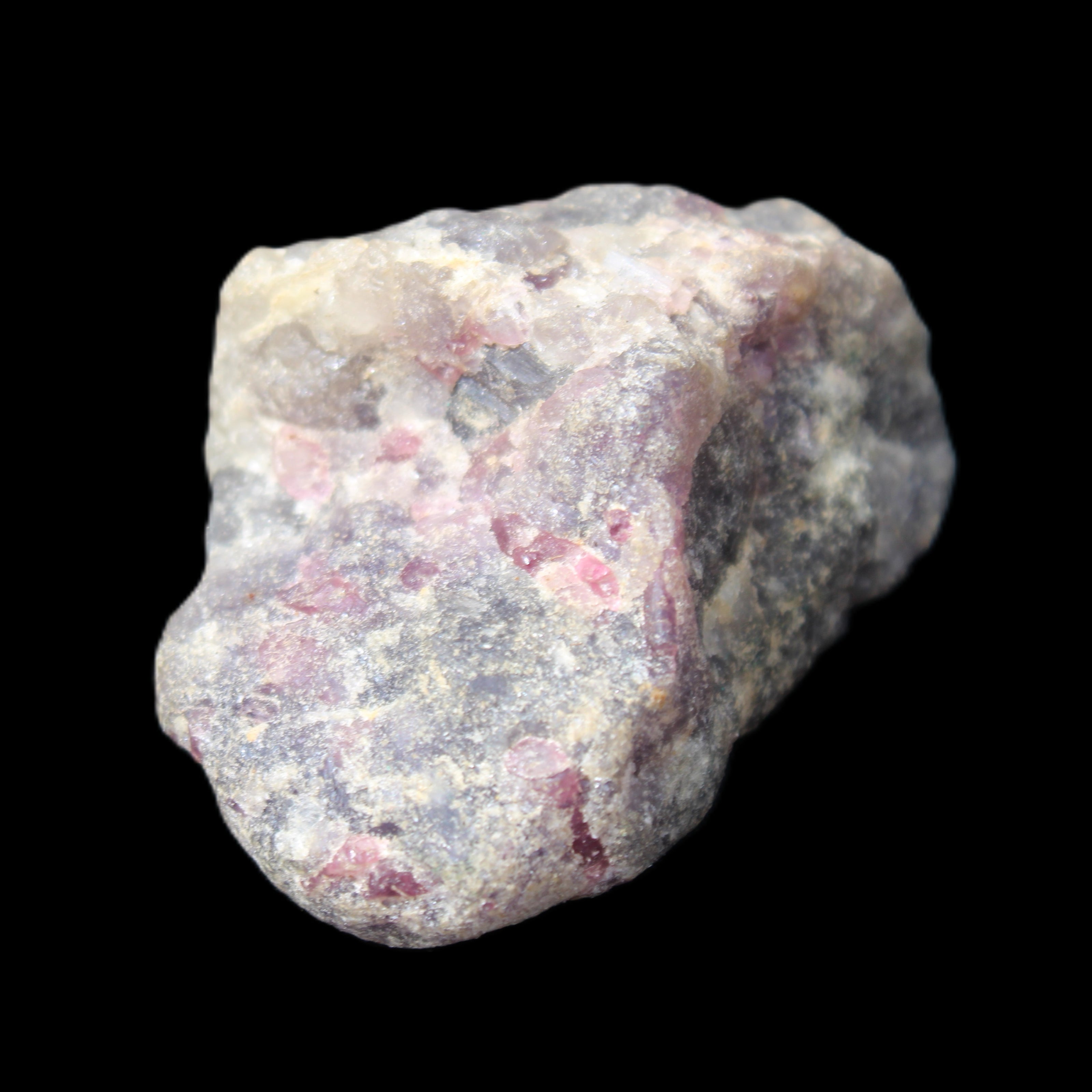 Pink Tourmaline with Quartz 67g in sunlight - Rocks and Things Store