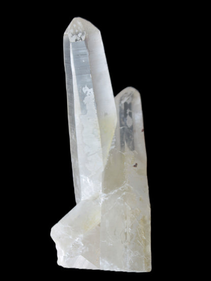 Quartz backbone crystal cluster 93mm 89g in sunlight