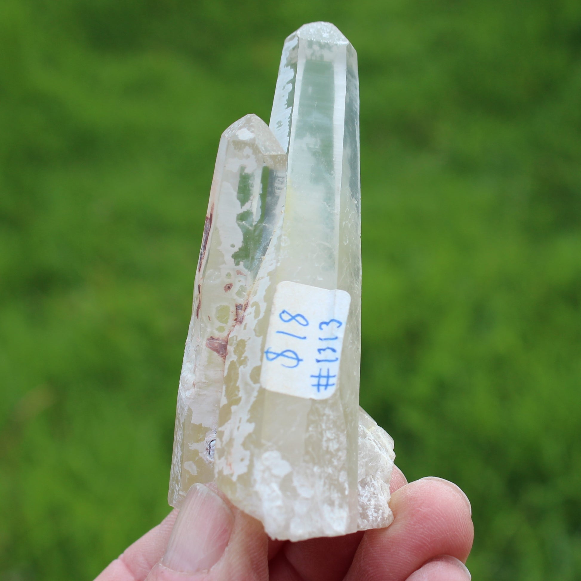 Quartz backbone crystal 89g Rocks and Things