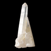 Quartz backbone crystal cluster 93mm 89g in sunlight