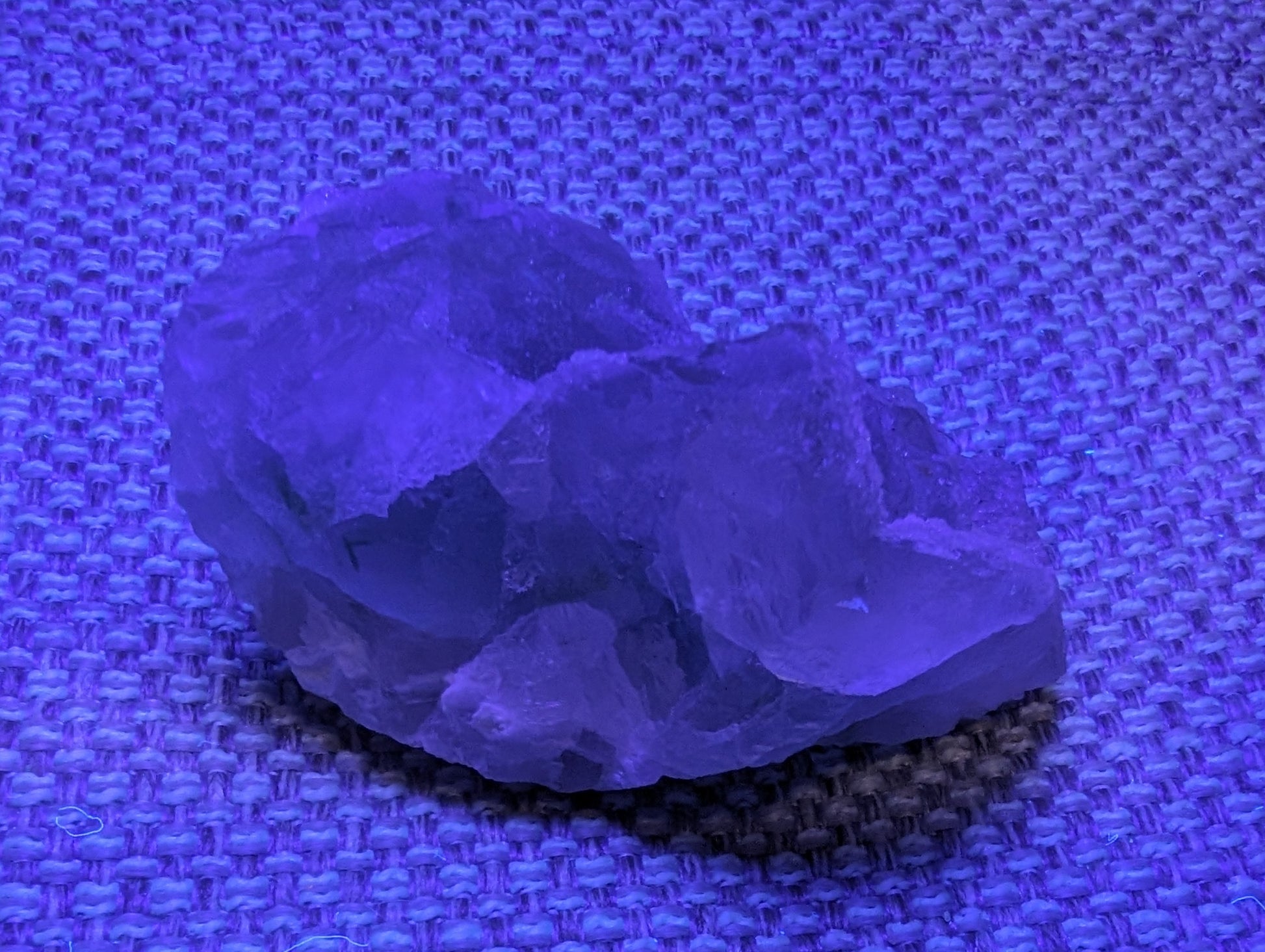 Fluorite translucent cubic cluster 112g Rocks and Things