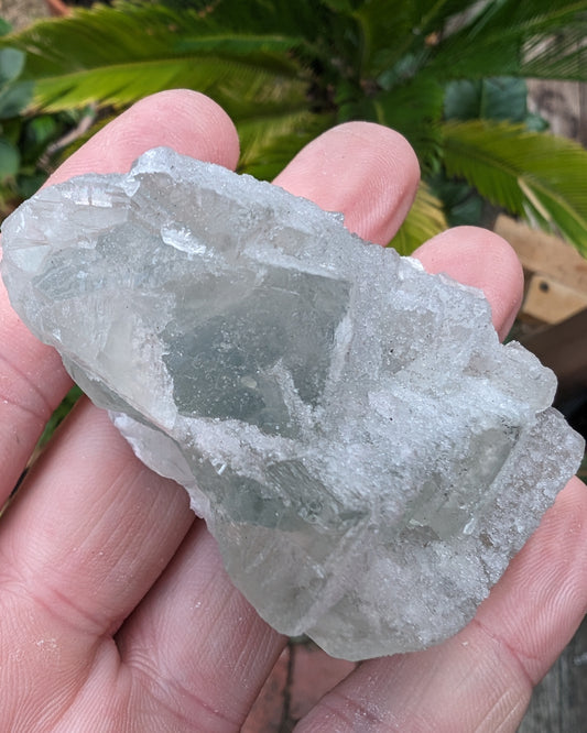 Fluorite translucent cubic cluster 112g Rocks and Things