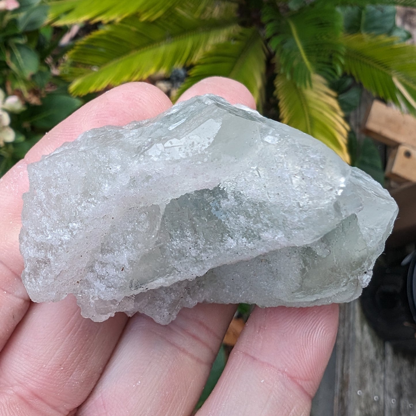 Fluorite translucent cubic cluster 112g Rocks and Things