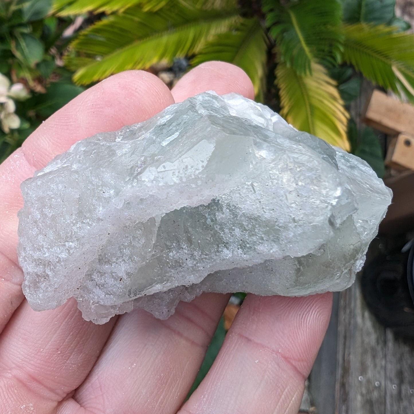 Fluorite translucent cubic cluster 112g Rocks and Things