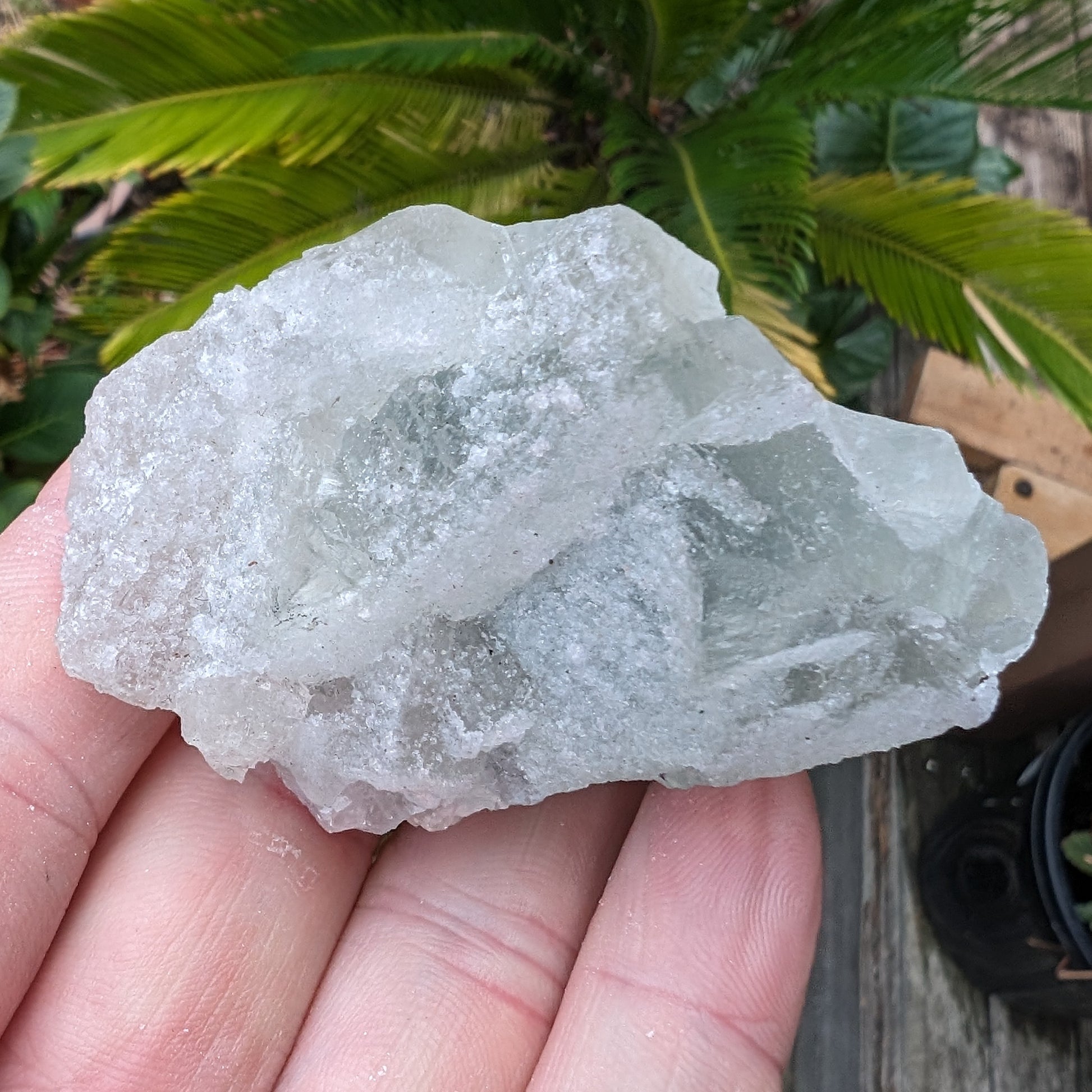 Fluorite translucent cubic cluster 112g Rocks and Things