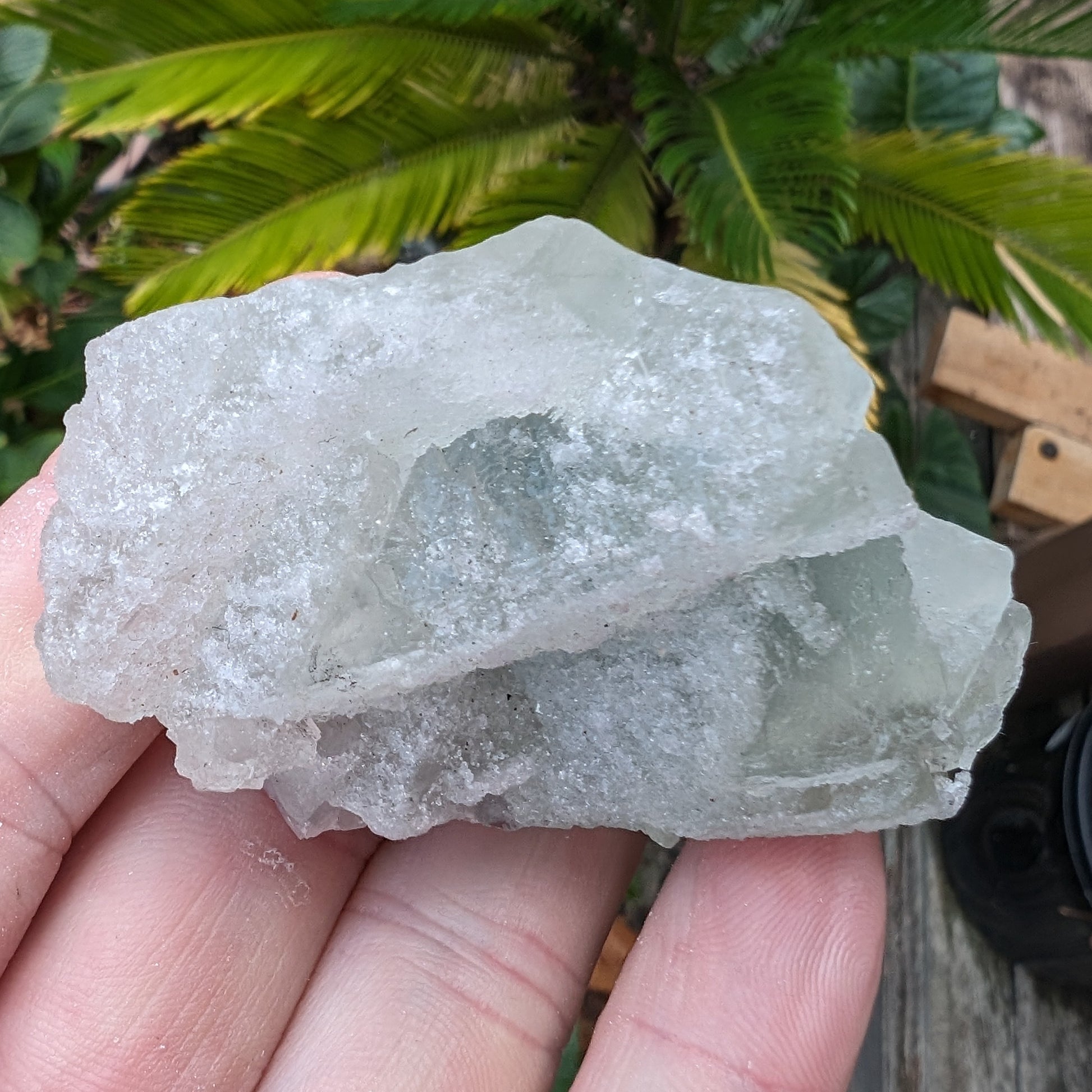 Fluorite translucent cubic cluster 112g Rocks and Things