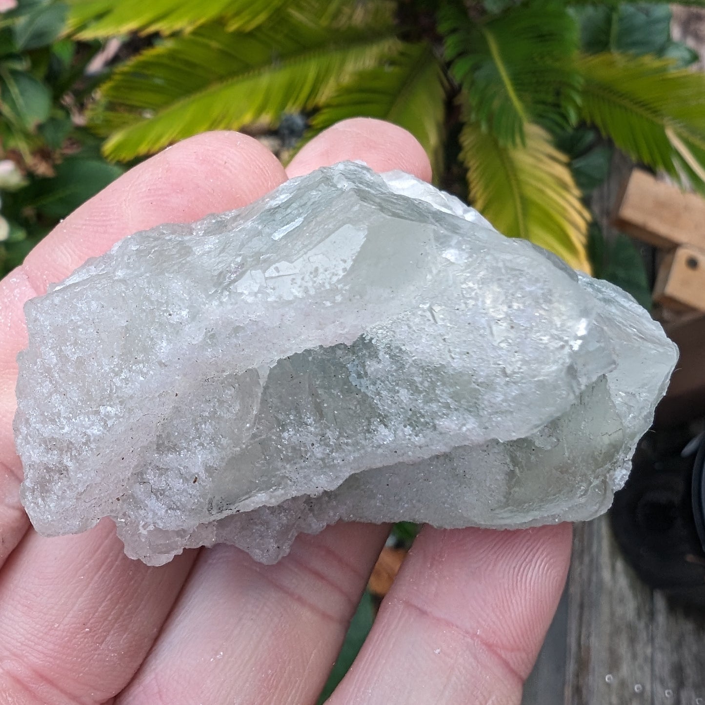 Fluorite translucent cubic cluster 112g Rocks and Things