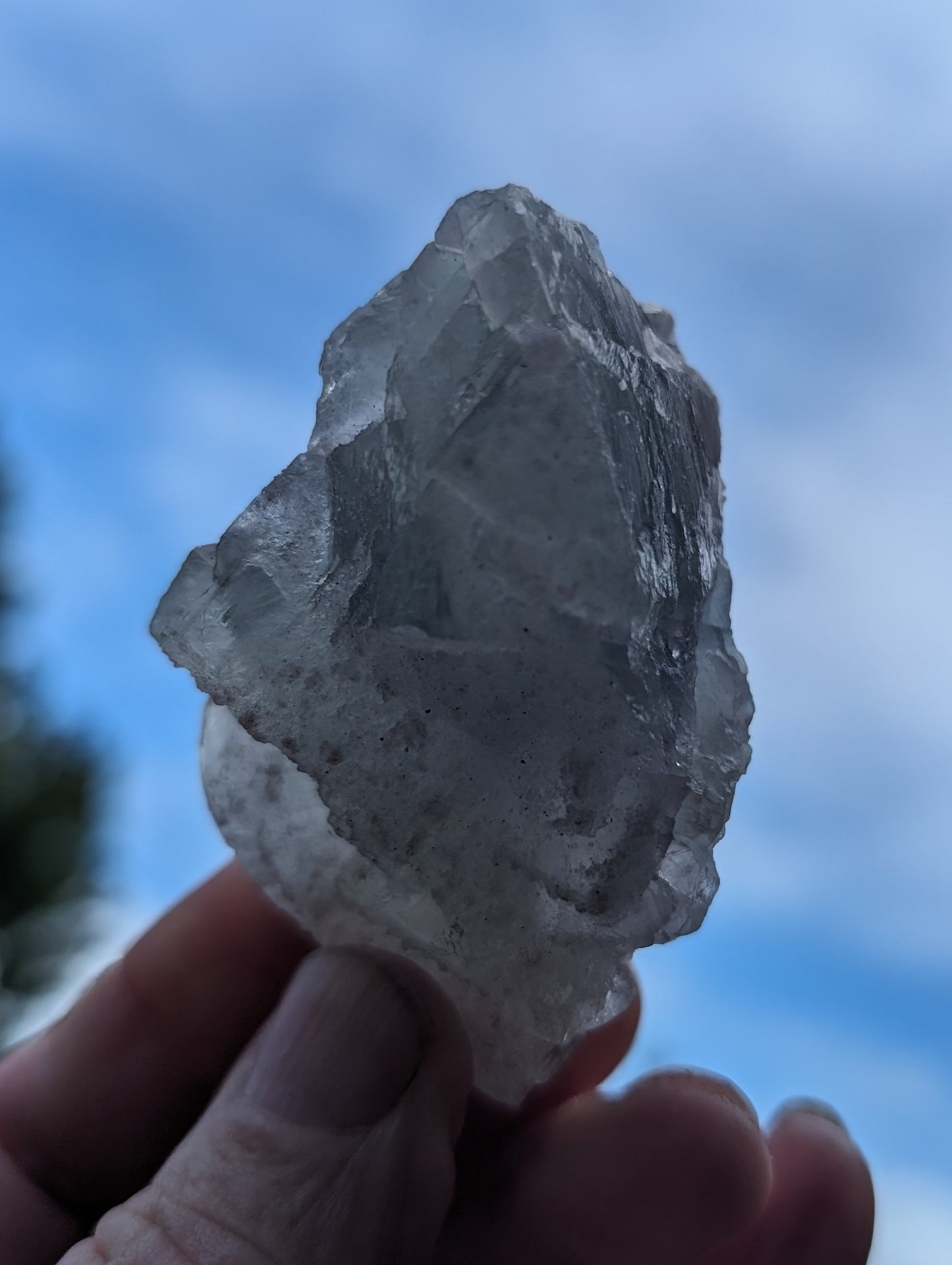 Fluorite translucent cubic cluster 112g Rocks and Things