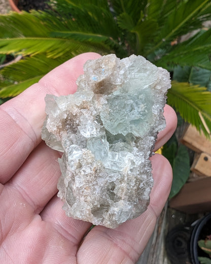 Green cubic Fluorite 97g Rocks and Things