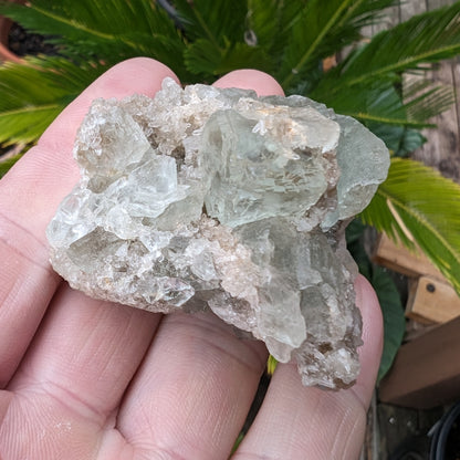 Green cubic Fluorite 97g Rocks and Things