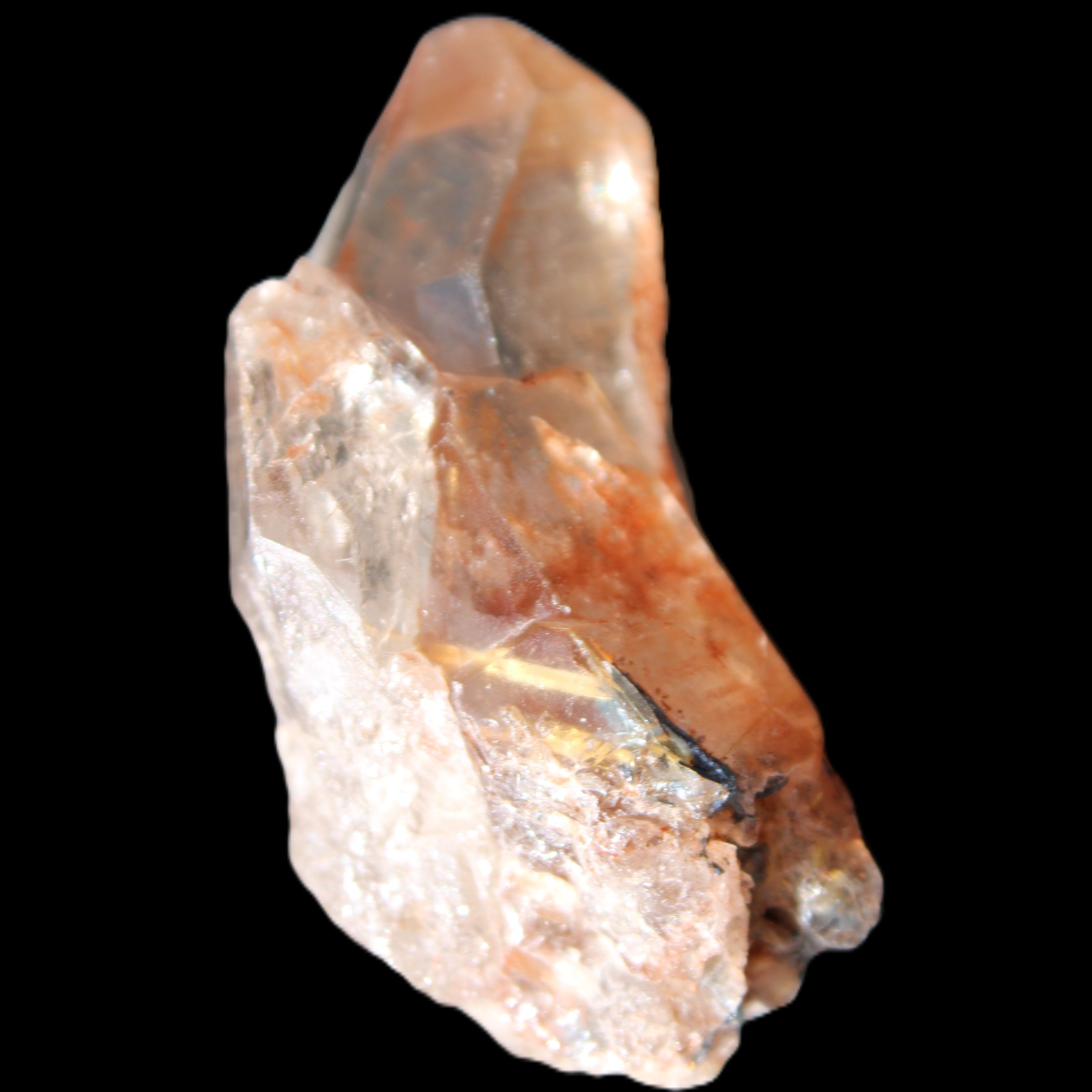 Golden Hair Rutilated Quartz 40g in sunlight - Rocks and Things Store