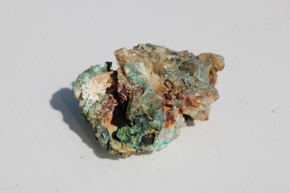 Terminated Cerussite crystal with Chrysocolla 58g Rocks and Things