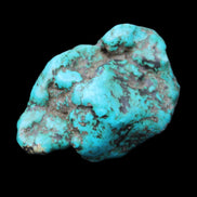 Persian Turquoise 61*40*36mm 91g in sunlight - Rocks and Things Store