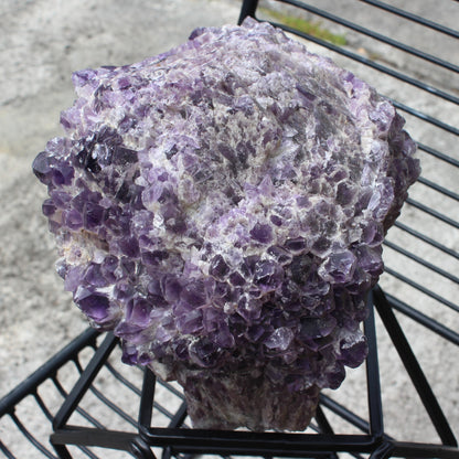 Amethyst bouquet crystal cluster 11524g