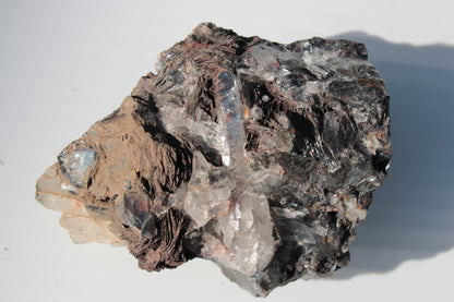 Hematite, Speculartite, Quartz and Rose Quartz mineral 181g