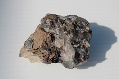 Hematite, Speculartite, Quartz and Rose Quartz mineral 181g