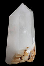 Clear White Quartz obelisk 14040g in sunlight