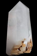 Clear White Quartz obelisk 14040g in sunlight