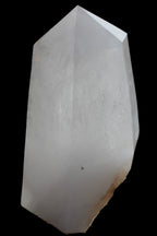 Clear White Quartz obelisk 14040g in sunlight