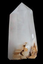 Clear White Quartz obelisk 14040g in sunlight