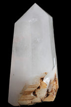 Clear White Quartz obelisk 14040g in sunlight