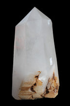 Clear White Quartz obelisk 14040g in sunlight