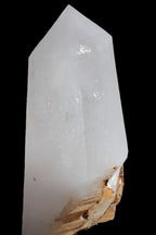 Clear White Quartz obelisk 14040g in sunlight