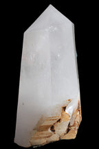 Clear White Quartz obelisk 14040g in sunlight