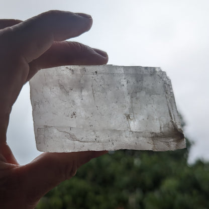 White Calcite Spar from Iceland 310g