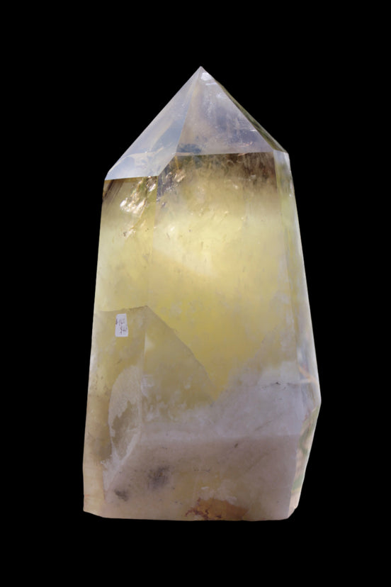 Citrine obelisk 5840g in sunlight