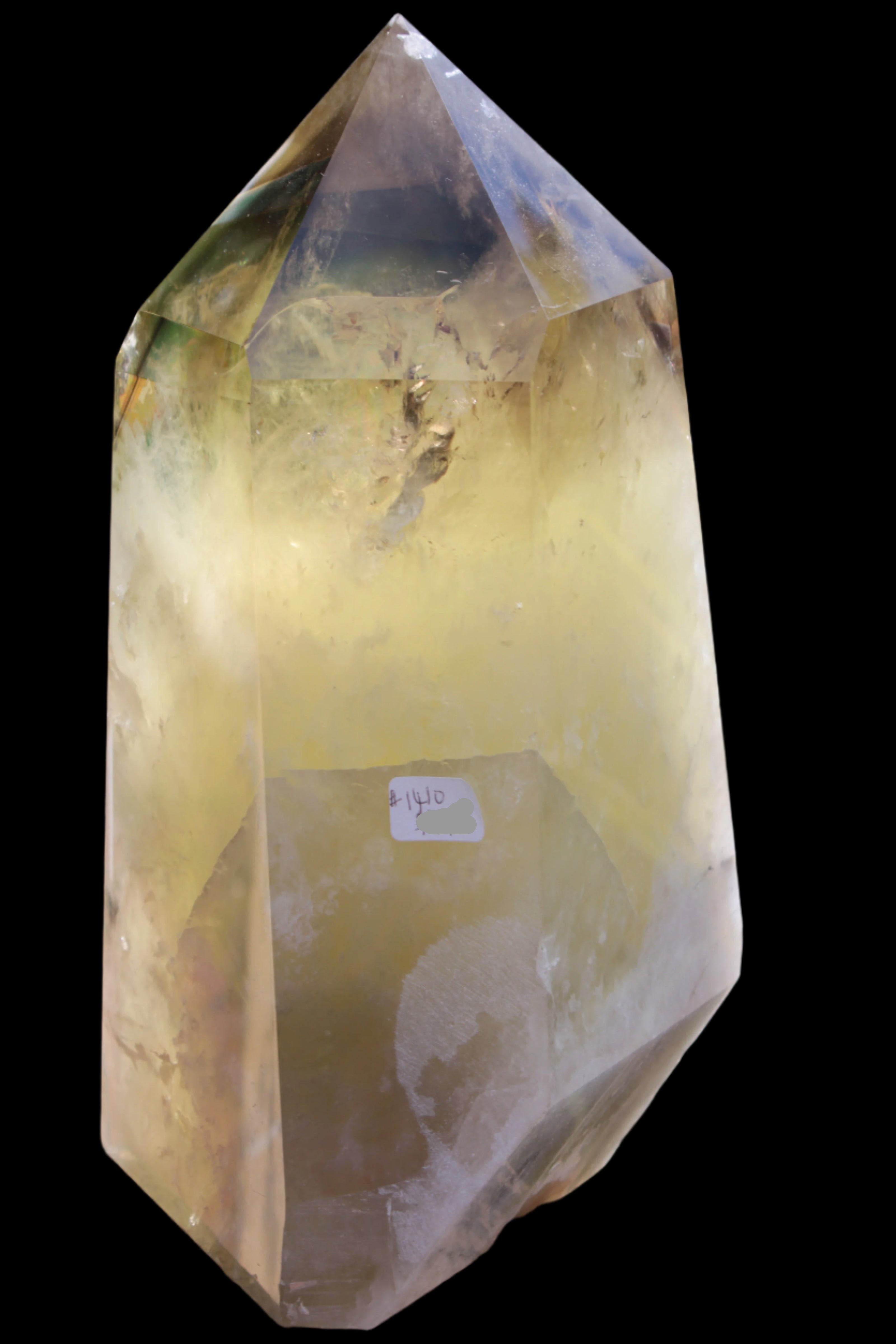 Citrine obelisk 5840g in sunshine