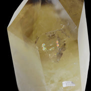Citrine obelisk 5840g in sunlight