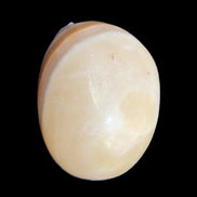 Yellow Banded Calcite egg 118g in sunlight - Rocks and Things Store