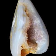 Agate crystal cave geode 464g in sunlight - Rocks and Things Store