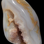 Agate crystal cave geode 464g Rocks and Things