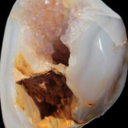 Agate crystal cave geode 464g Rocks and Things