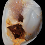 Agate crystal cave geode 464g Rocks and Things