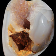 Agate crystal cave geode 464g Rocks and Things