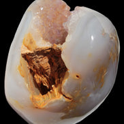 Agate crystal cave geode 464g Rocks and Things