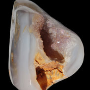 Agate crystal cave geode 464g Rocks and Things