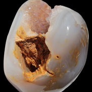 Agate crystal cave geode 464g Rocks and Things