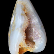 Agate crystal cave geode 464g in sunlight - Rocks and Things Store