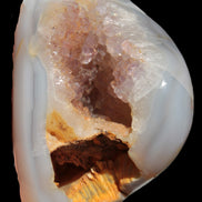 Agate crystal cave geode 464g Rocks and Things