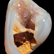 Agate crystal cave geode 464g Rocks and Things