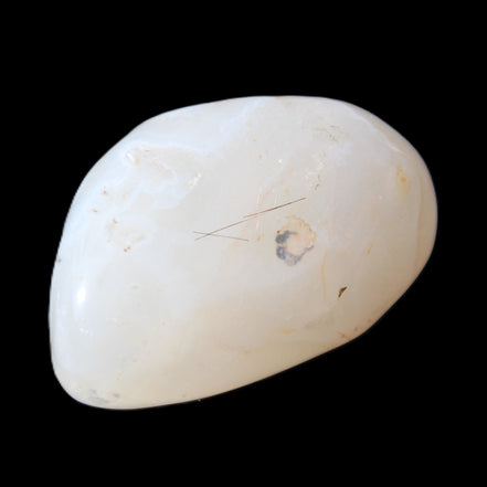 White and Yellow Agate 68g in sunlight - Rocks and Things Store